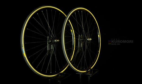 Campagnolo Omega x Campagnolo Pista in custom Black Anodize
