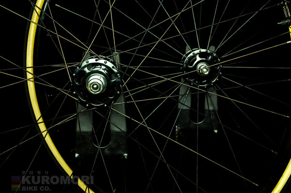 Campagnolo Omega x Campagnolo Pista in custom Black Anodize