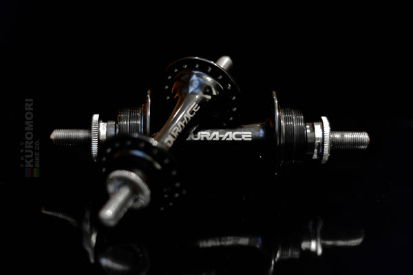 Dura Ace 7710 Track Hub in Black Anodize – Kuromori Bike Co.