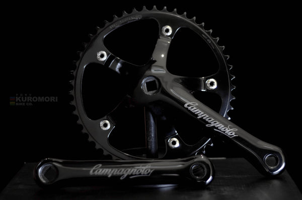 Campagnolo Record Pista Custom in Black Anodize crankset