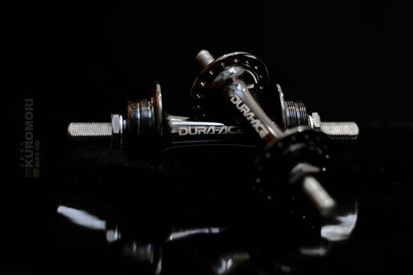 Dura Ace 7710 Track Hub in Black Anodize – Kuromori Bike Co.